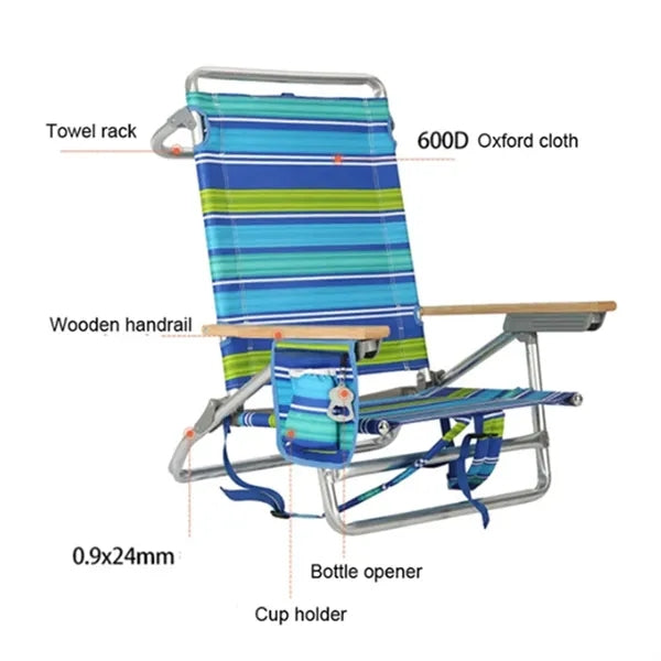 Camping Low Beach Chair