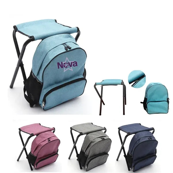 Folding Portable Detachable Leisure Stool Chair Backpack