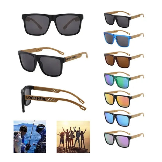 Bamboo And Wood UV Protective Sunglasses