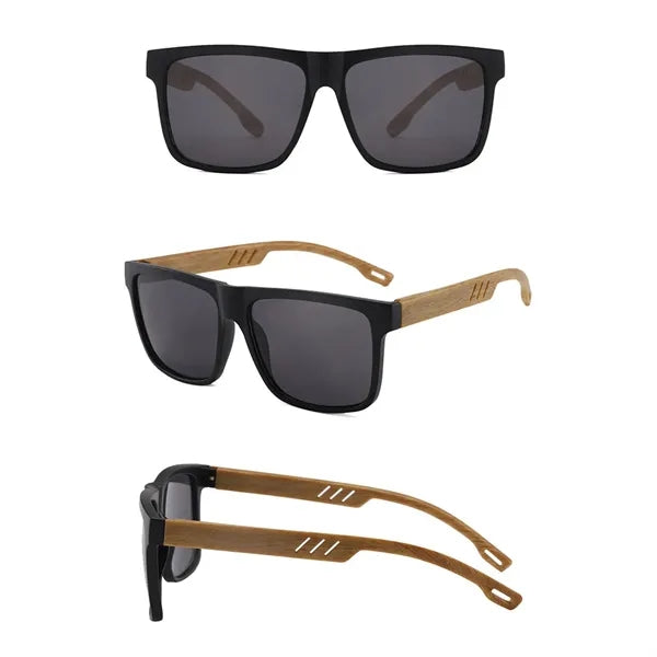 Bamboo And Wood UV Protective Sunglasses