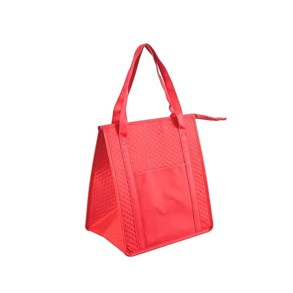 Insulated Non-Woven Grocery Tote Bag - Ocean