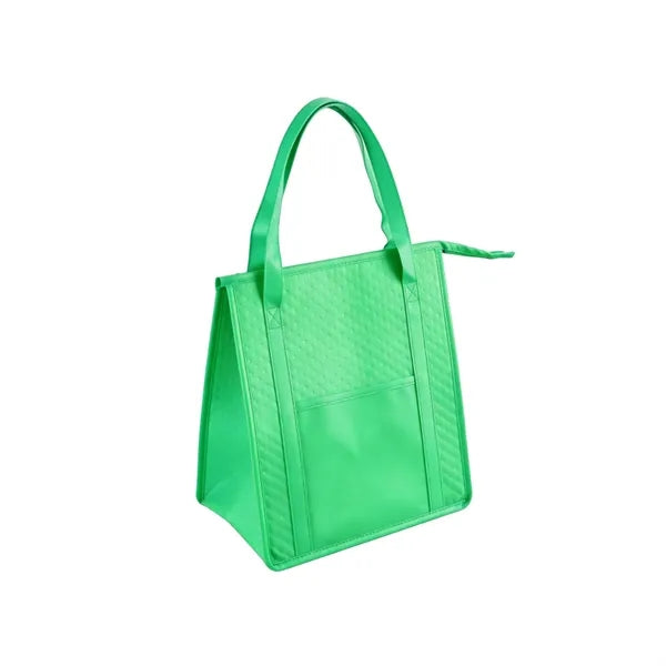 Insulated Non-Woven Grocery Tote Bag - Ocean