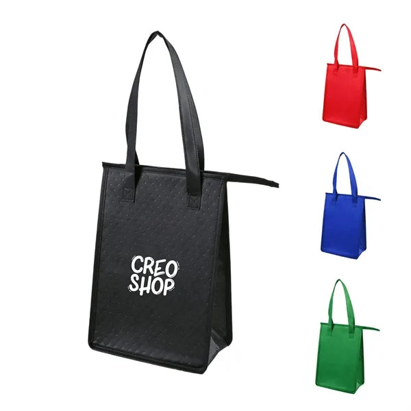 Non-Woven Lunch Cooler Tote Bag - Ocean