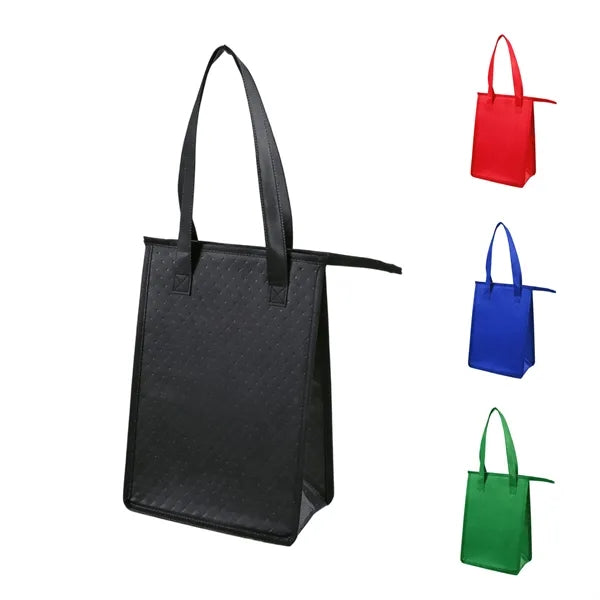 Non-Woven Lunch Cooler Tote Bag - Ocean