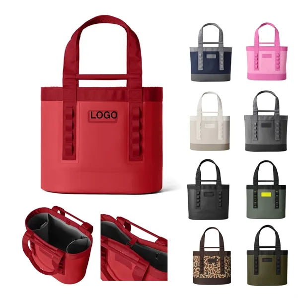 Insulated Leakproof Large Soft Cooler Bag w/ Roll-Top TPU