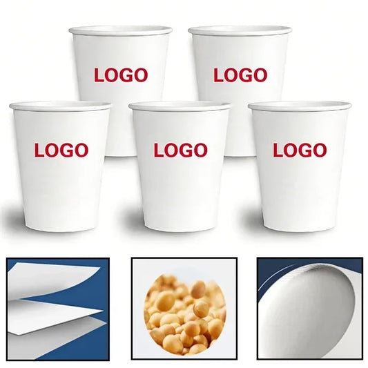 Eco-Friendly Disposable Paper Water Cups