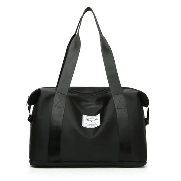 Logo printed travel bag