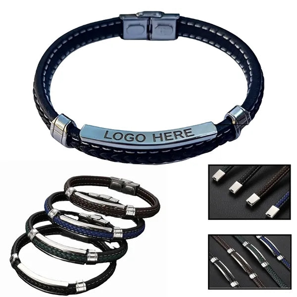 Multi Layer Ultra-Fine Fiber Stainless Steel Bracelet