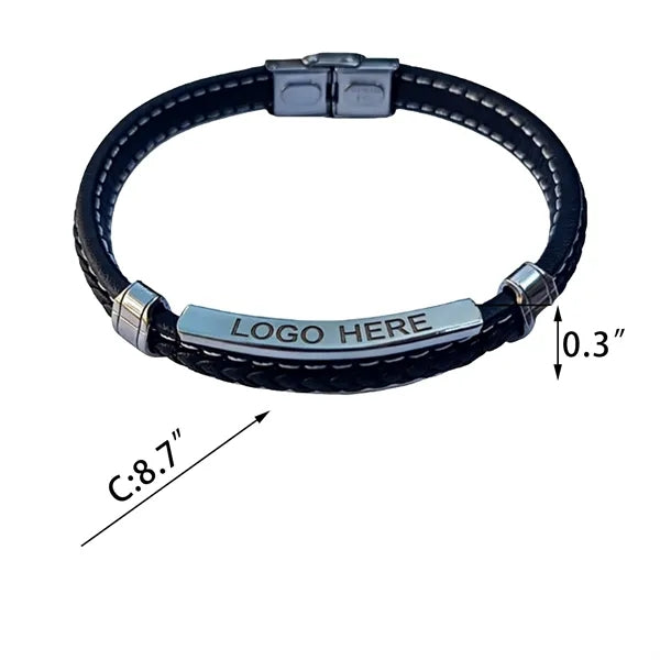 Multi Layer Ultra-Fine Fiber Stainless Steel Bracelet