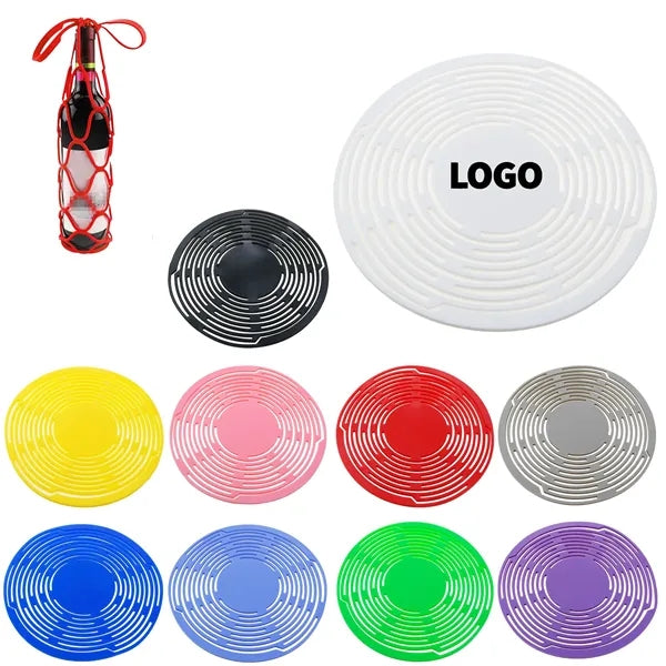Foldable Silicone Wine Bottle Carrier