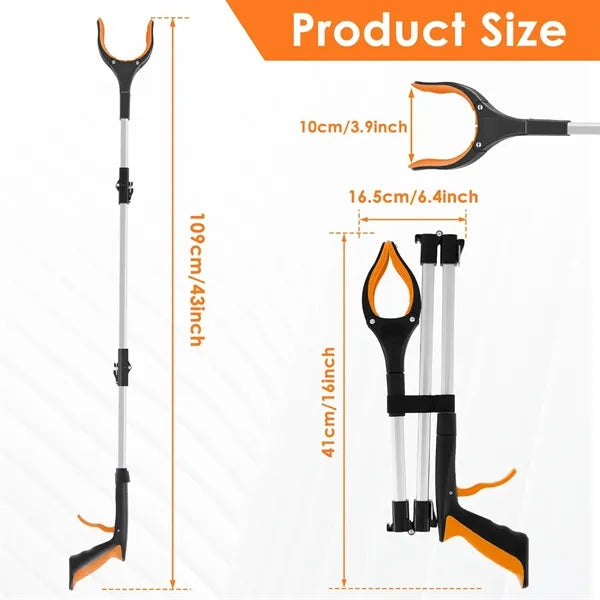 Foldable Garbage Picker Gripper