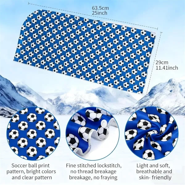 Sports Hooded Cooling Towel World Cup