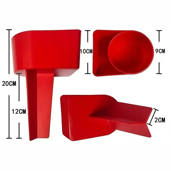 All-Terrain Beach Cup Holder with Storage Pocket