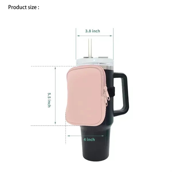 Universal 40oz Water Bottle Essentials Pouch