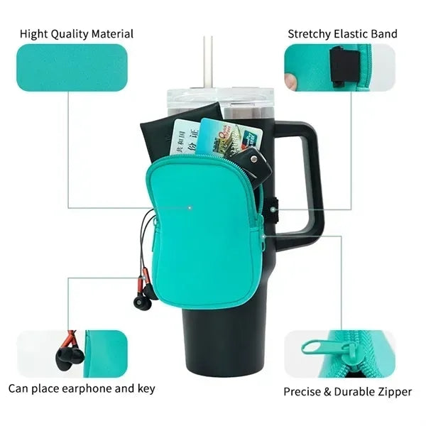 Universal 40oz Water Bottle Essentials Pouch