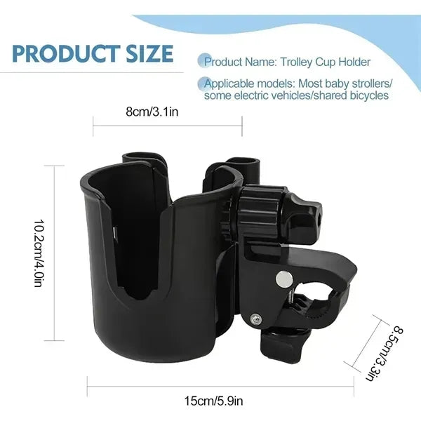 Universal Stroller Drink And Phone Mount