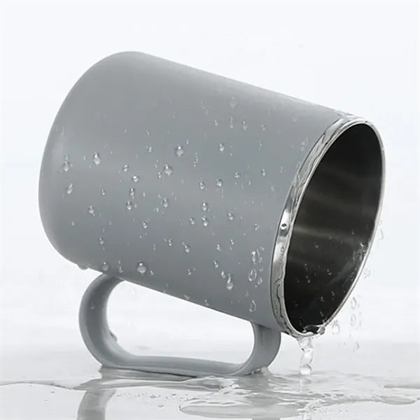 10oz Stainless Steel Travel Coffee Mugs Office with Lid