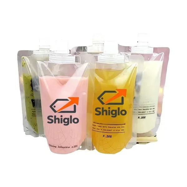 12 Ounce Plastic Drink Pouch With Screw Lid