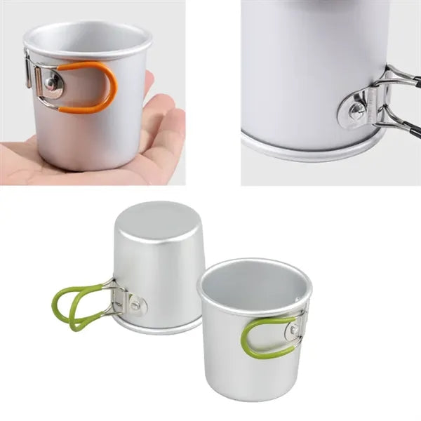 Versatile Outdoor Water Cup Coffee Folding Camping Mug