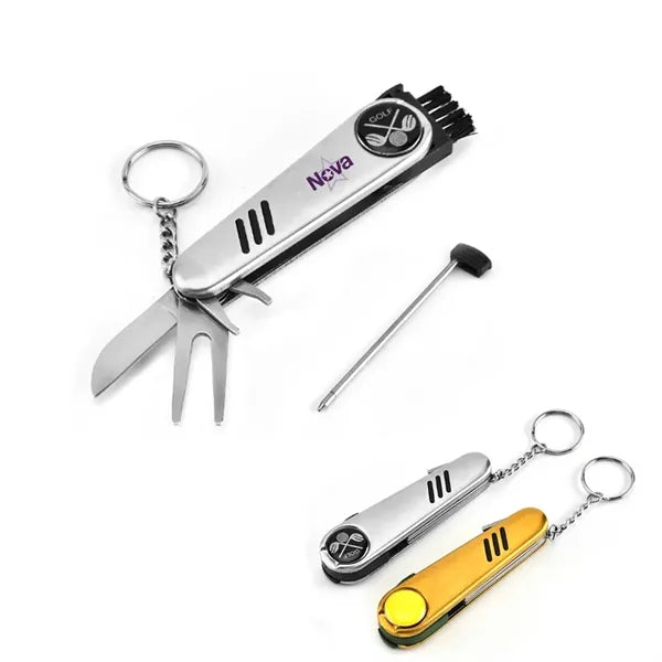 Multifunctional Outdoor Survival Camping Golf Folding Knife