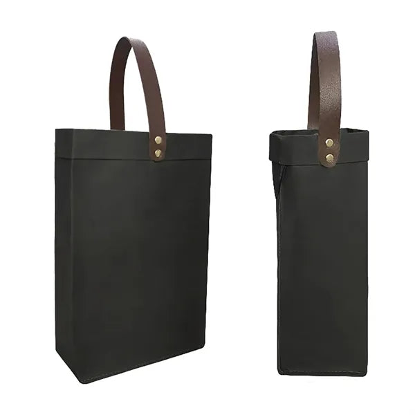 Linen Wine Tote