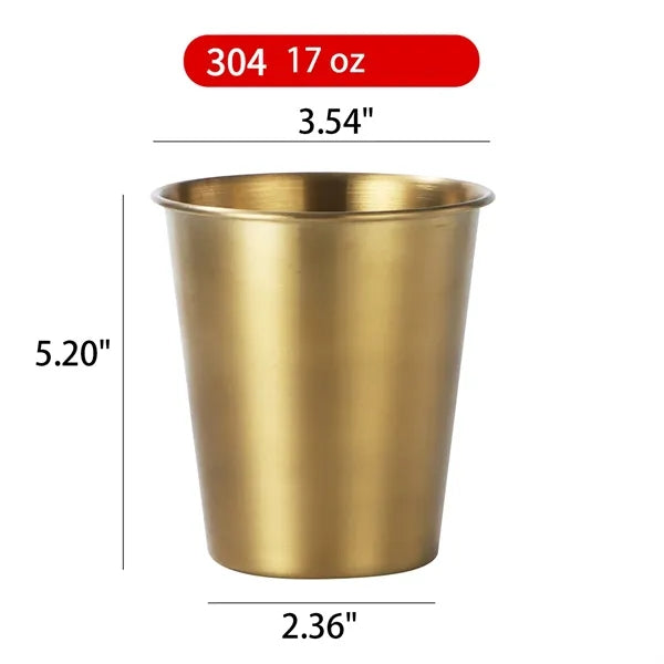 15 oz Stainless Steel Beer Mug