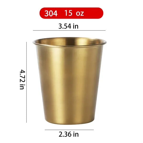 15 oz Stainless Steel Beer Mug