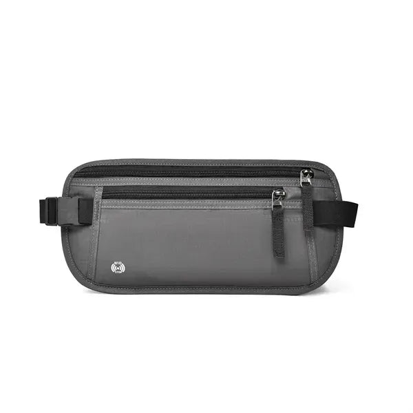 Anti Theft Nylon Waist Bag With Multiple Pockets