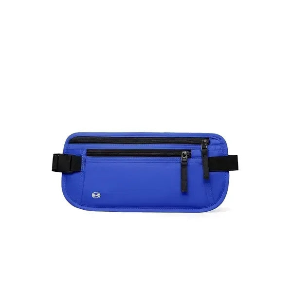 Anti Theft Nylon Waist Bag With Multiple Pockets