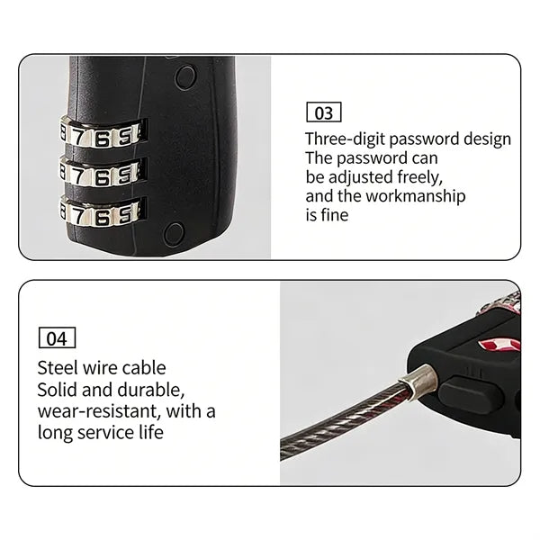 Secure & Lightweight TSA Combination Lock