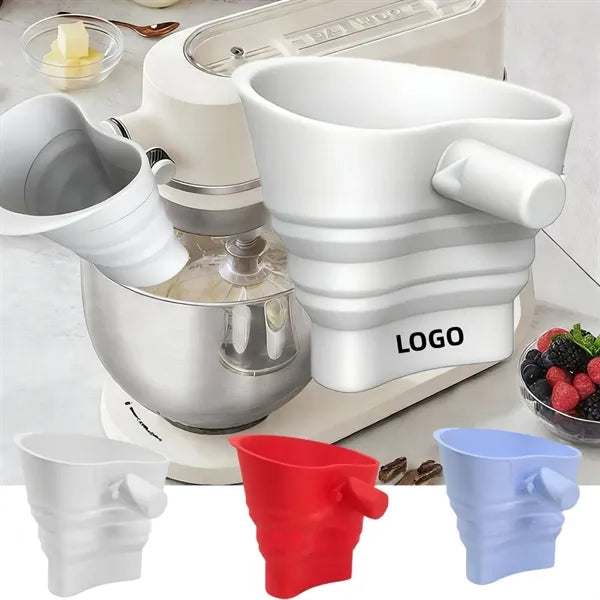 Silicone Blender Funnel Wide Mouth Pouring Tool