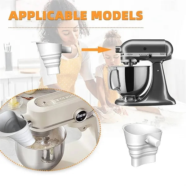 Silicone Blender Funnel Wide Mouth Pouring Tool