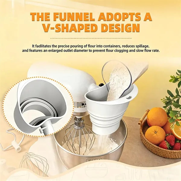Silicone Blender Funnel Wide Mouth Pouring Tool