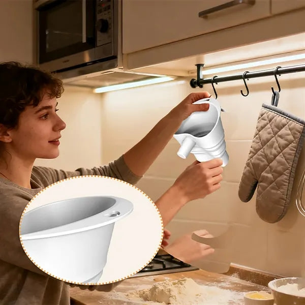 Silicone Blender Funnel Wide Mouth Pouring Tool