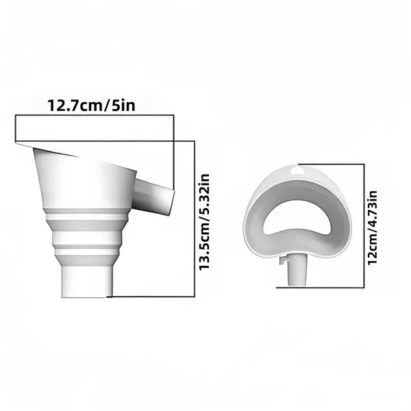 Silicone Blender Funnel Wide Mouth Pouring Tool