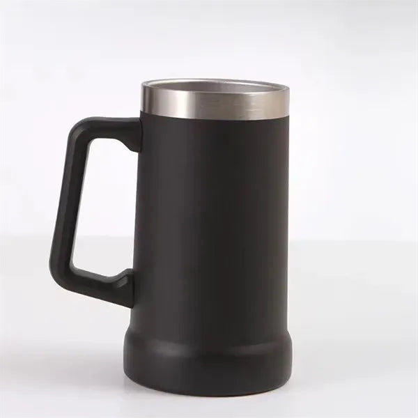 304 Stainless Steel Insulated Beer Mug with Handle