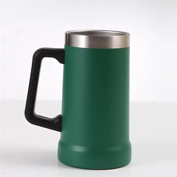 304 Stainless Steel Insulated Beer Mug with Handle
