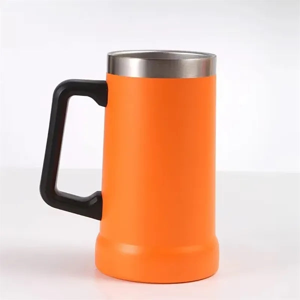 304 Stainless Steel Insulated Beer Mug with Handle