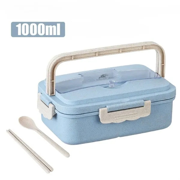 Portable Wheat Straw Lunch Box