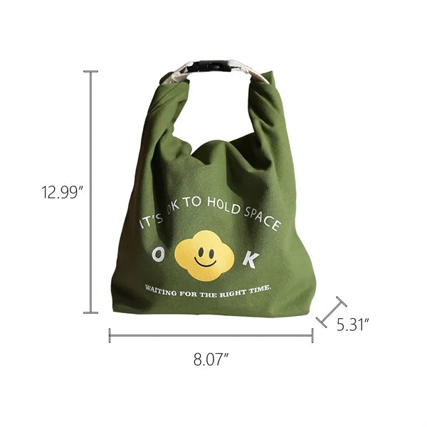 Smiley Insulated Lunch Bag