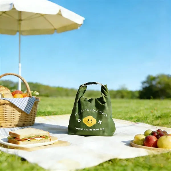 Smiley Insulated Lunch Bag