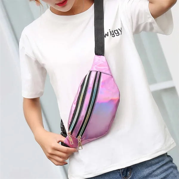 Holographic Fanny Pack Waist Bag