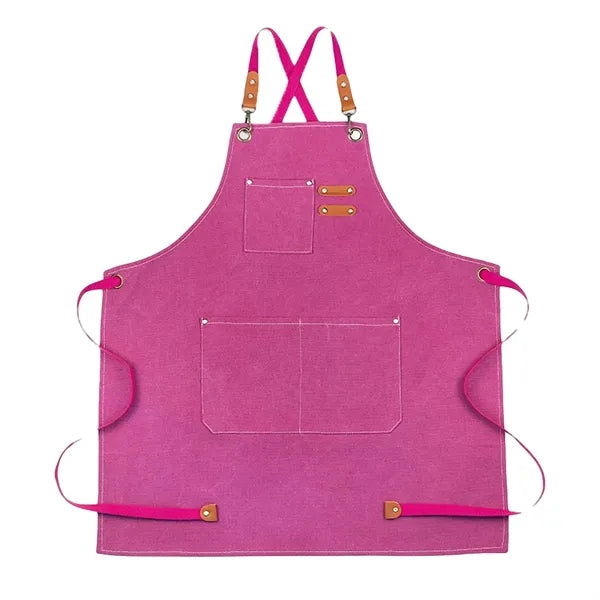 Durable Canvas Cross Back Chef Apron