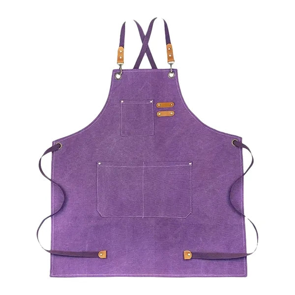 Durable Canvas Cross Back Chef Apron