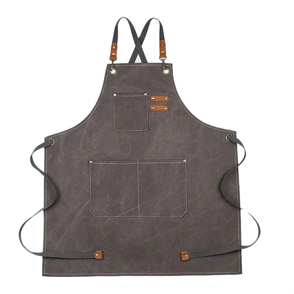 Durable Canvas Cross Back Chef Apron