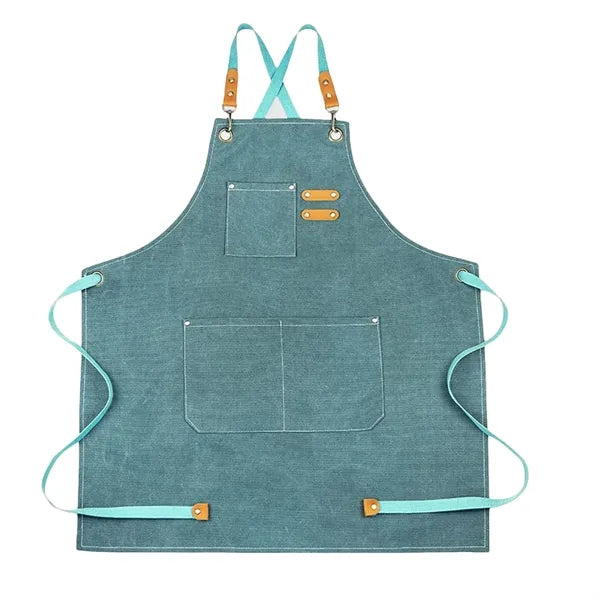 Durable Canvas Cross Back Chef Apron