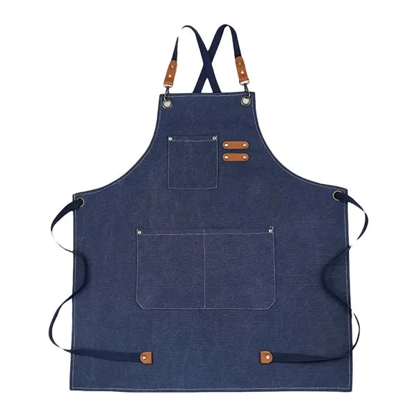 Durable Canvas Cross Back Chef Apron
