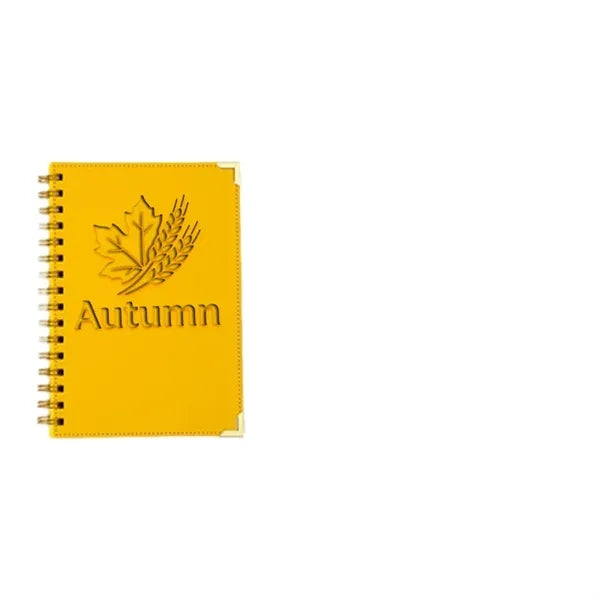 Logo Faux Leather Business Gift Notebook