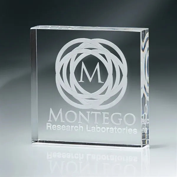Display Award Decor Freestanding Lucite Acrylic Block