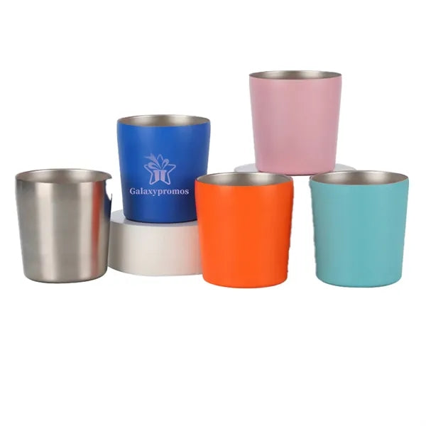 8 oz Stainless Steel Coffee Cups
